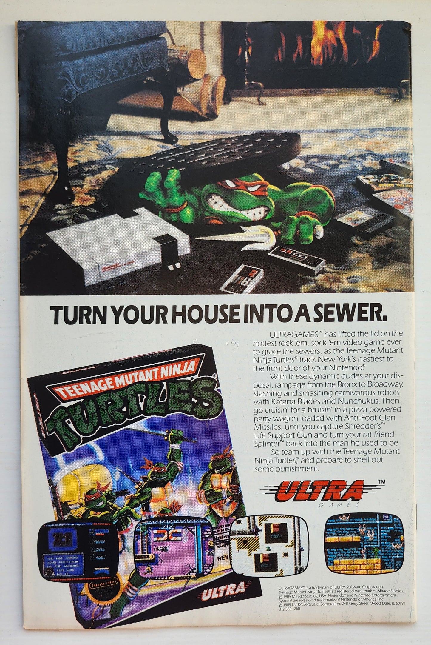 TEENAGE MUTANT NINJA TURTLES TMNT ADVENTURES #22 1991 NEWSSTAND [I01] TMNT ARCHIE COMICS