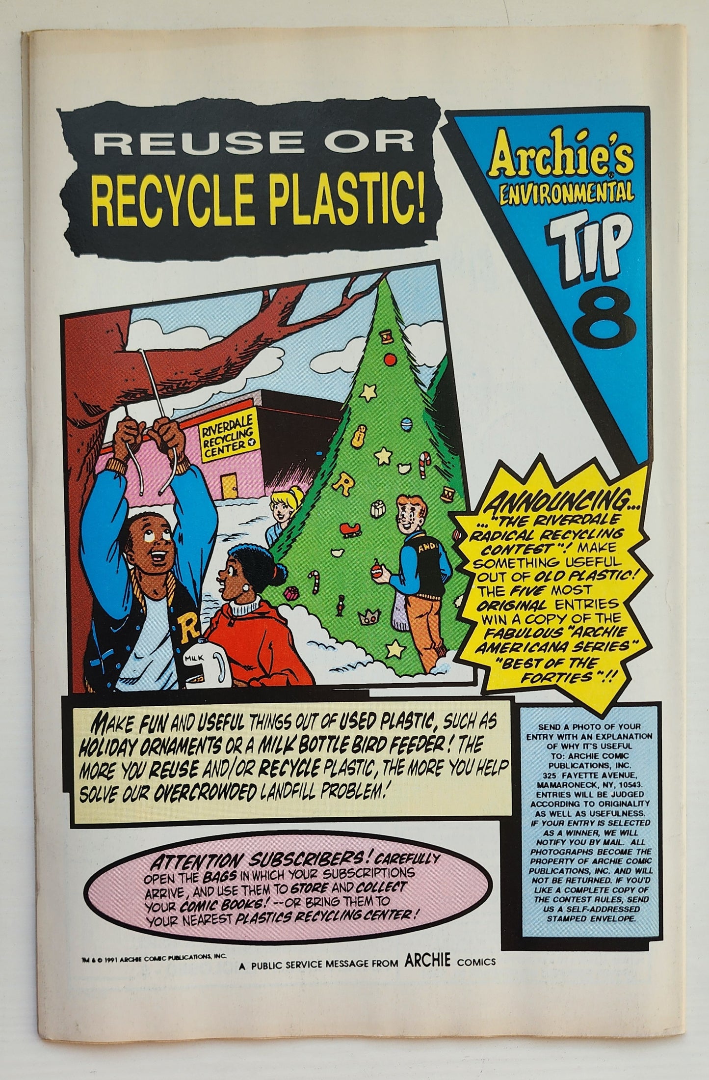 TEENAGE MUTANT NINJA TURTLES TMNT ADVENTURES #27 1991 NEWSSTAND TMNT ARCHIE COMICS