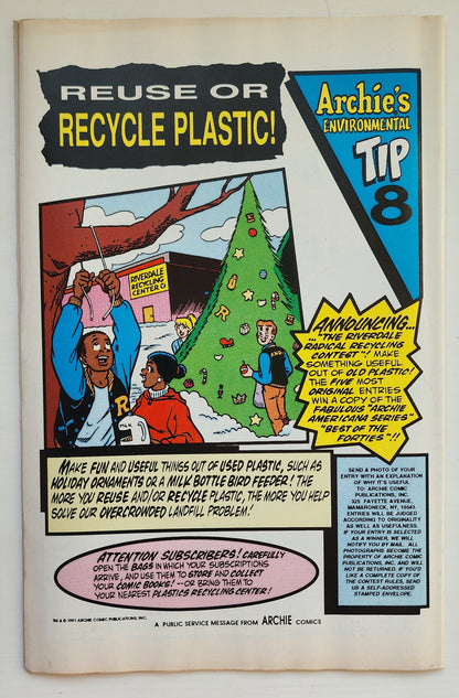 TEENAGE MUTANT NINJA TURTLES TMNT ADVENTURES #27 1991 NEWSSTAND TMNT ARCHIE COMICS