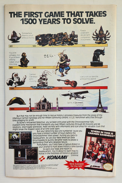 TEENAGE MUTANT NINJA TURTLES TMNT ADVENTURES #28 1992 NEWSSTAND TMNT ARCHIE COMICS