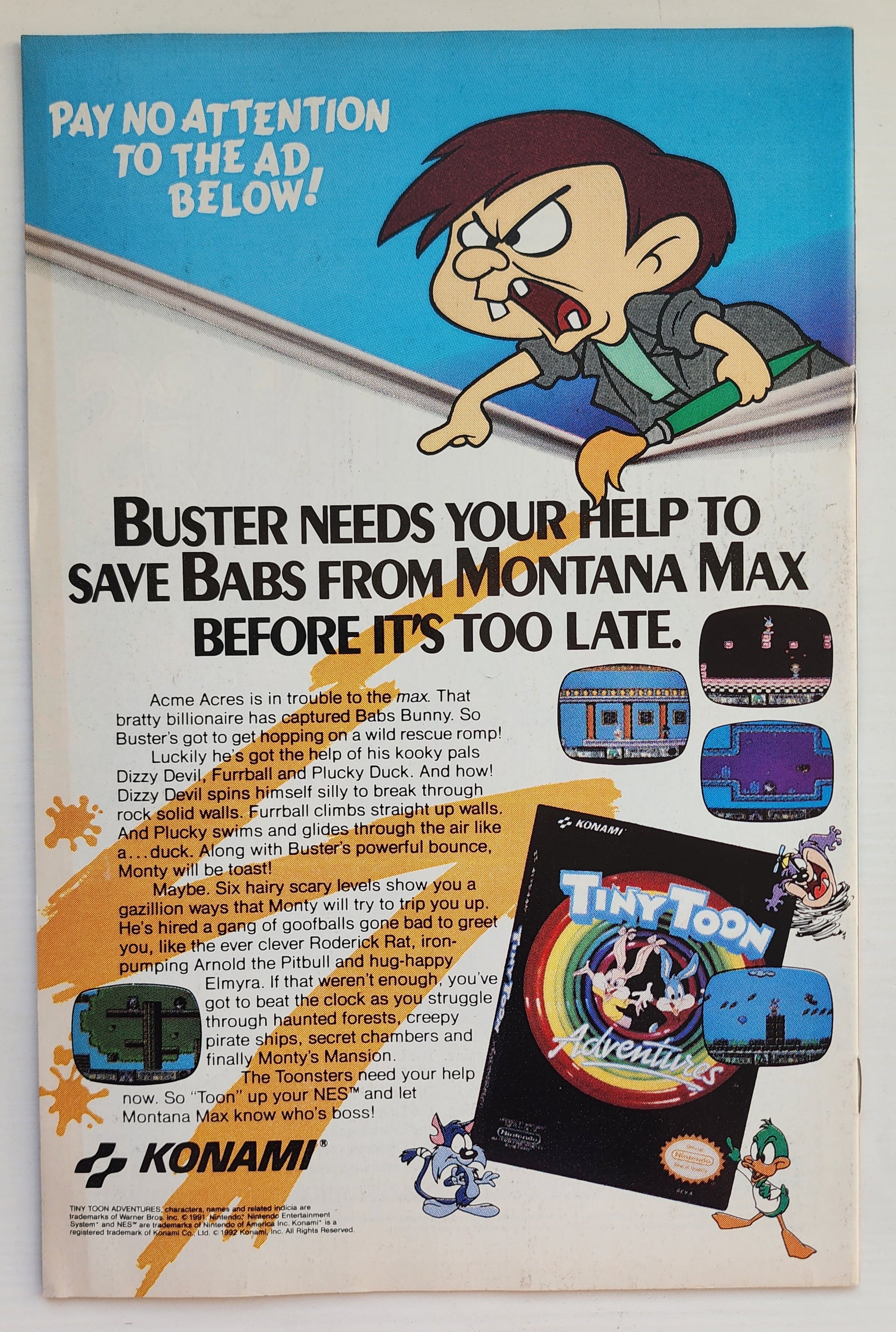 TEENAGE MUTANT NINJA TURTLES TMNT ADVENTURES #36 1992 NEWSSTAND TMNT ARCHIE COMICS