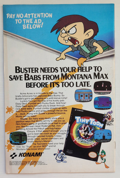 TEENAGE MUTANT NINJA TURTLES TMNT ADVENTURES #36 1992 NEWSSTAND TMNT ARCHIE COMICS