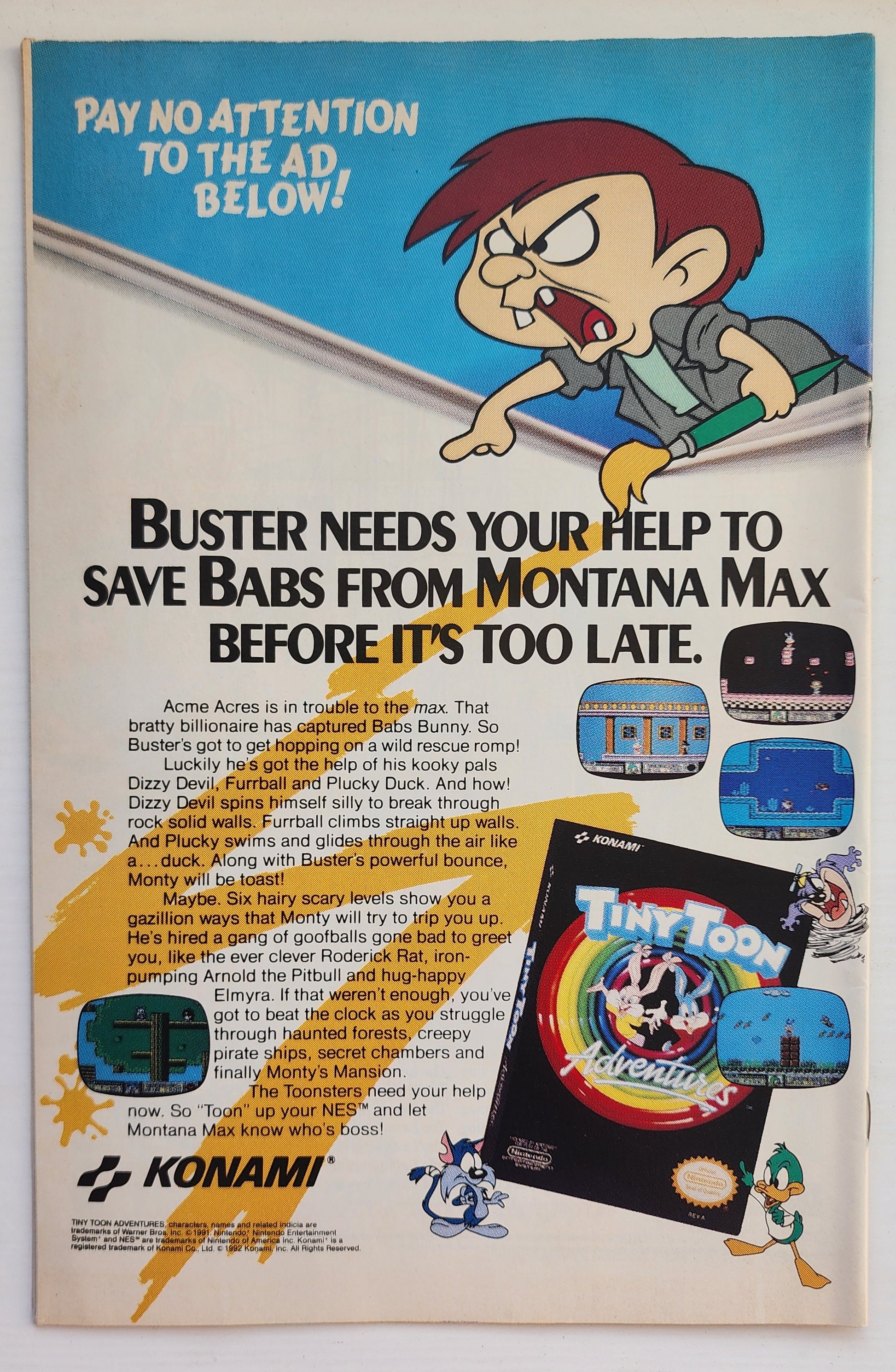 TEENAGE MUTANT NINJA TURTLES TMNT ADVENTURES #37 1992 NEWSSTAND TMNT ARCHIE COMICS