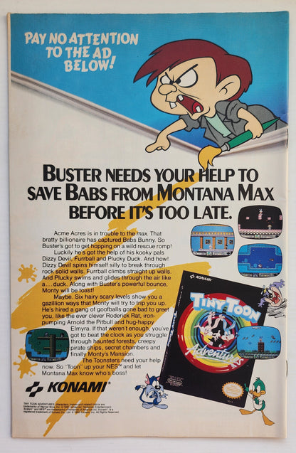 TEENAGE MUTANT NINJA TURTLES TMNT ADVENTURES #37 1992 NEWSSTAND TMNT ARCHIE COMICS