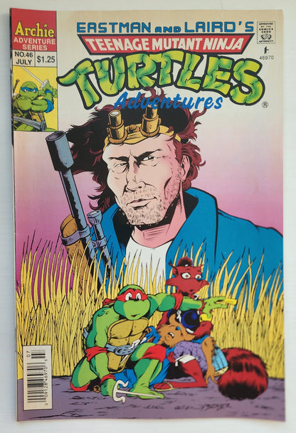 TEENAGE MUTANT NINJA TURTLES TMNT ADVENTURES #46 1993 NEWSSTAND TMNT ARCHIE COMICS