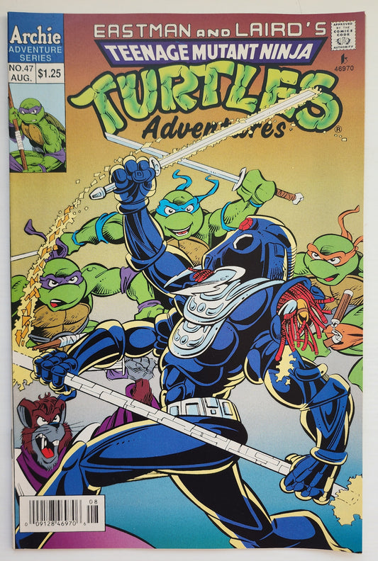 TEENAGE MUTANT NINJA TURTLES TMNT ADVENTURES #47 1993 NEWSSTAND TMNT ARCHIE COMICS
