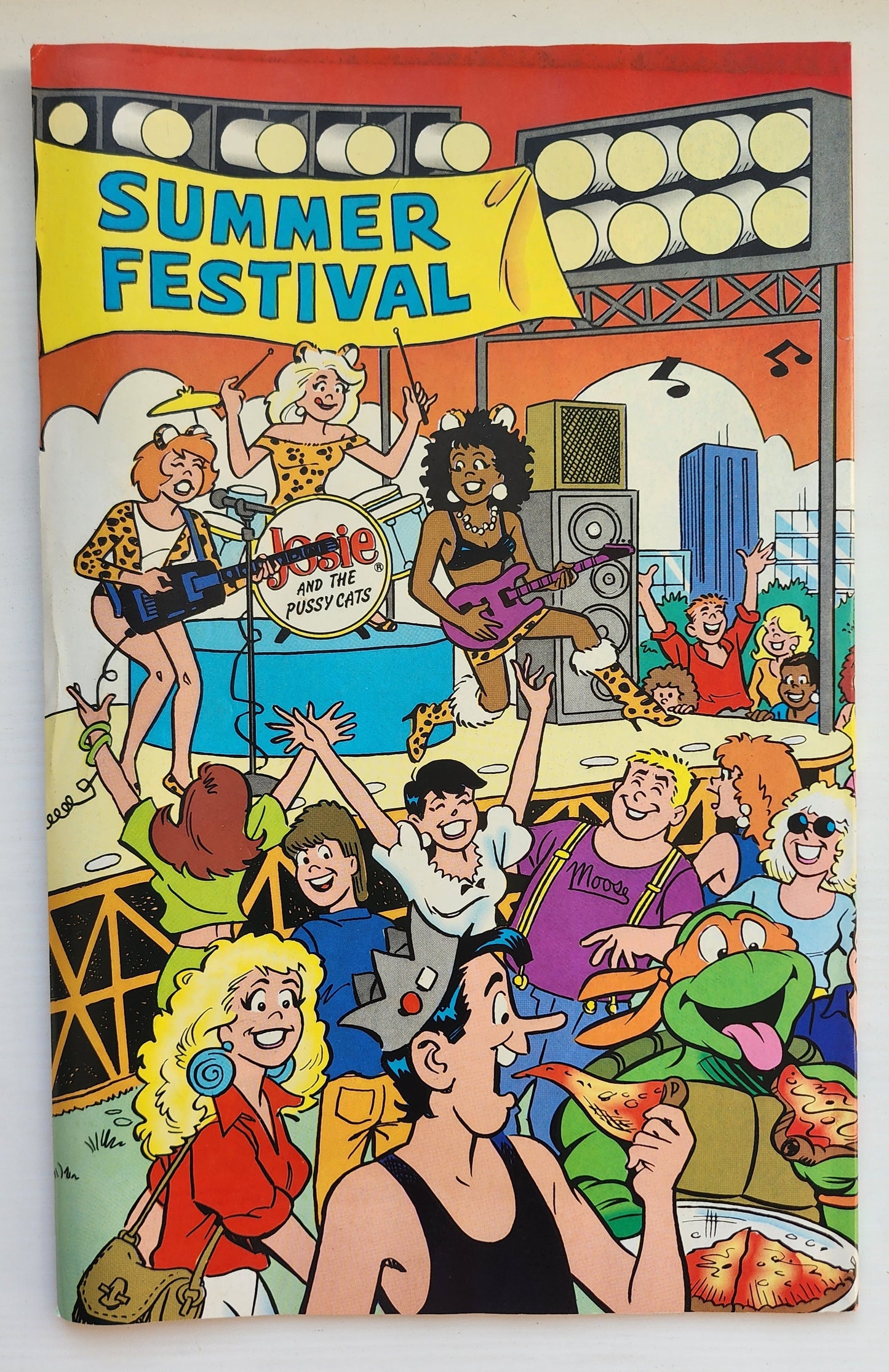 TEENAGE MUTANT NINJA TURTLES TMNT MEET ARCHIE 1991 NEWSSTAND TMNT ARCHIE COMICS