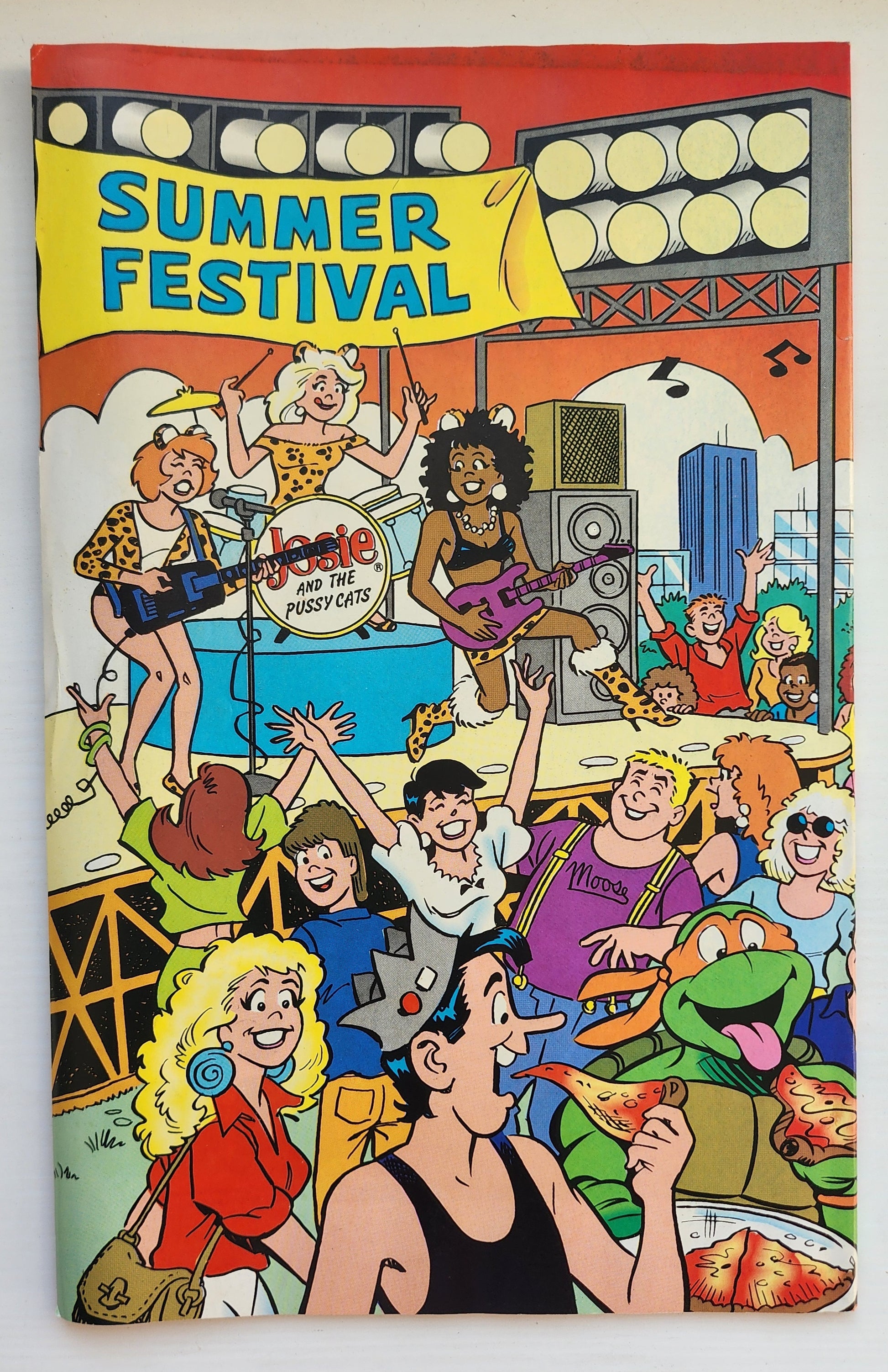 TEENAGE MUTANT NINJA TURTLES TMNT MEET ARCHIE 1991 NEWSSTAND TMNT ARCHIE COMICS