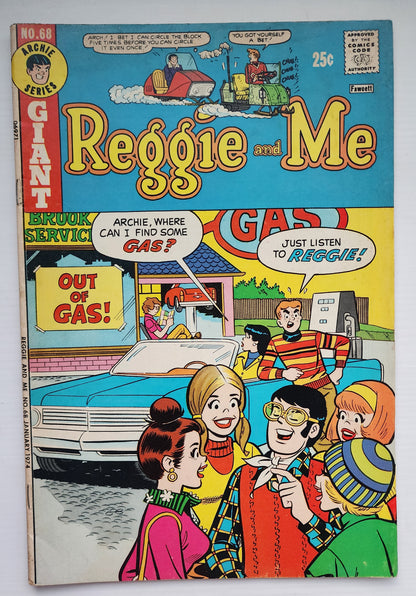 REGGIE & ME #68 1974 Archie ARCHIE COMICS