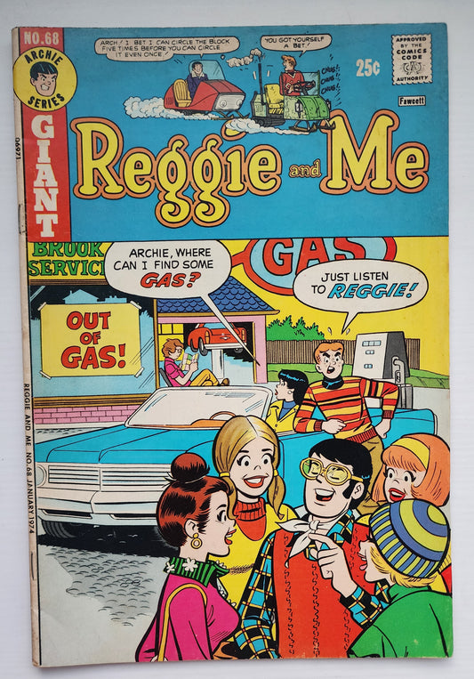 REGGIE & ME #68 1974 Archie ARCHIE COMICS