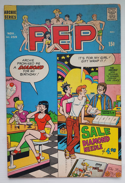 PEP #259 1971 Archie ARCHIE COMICS