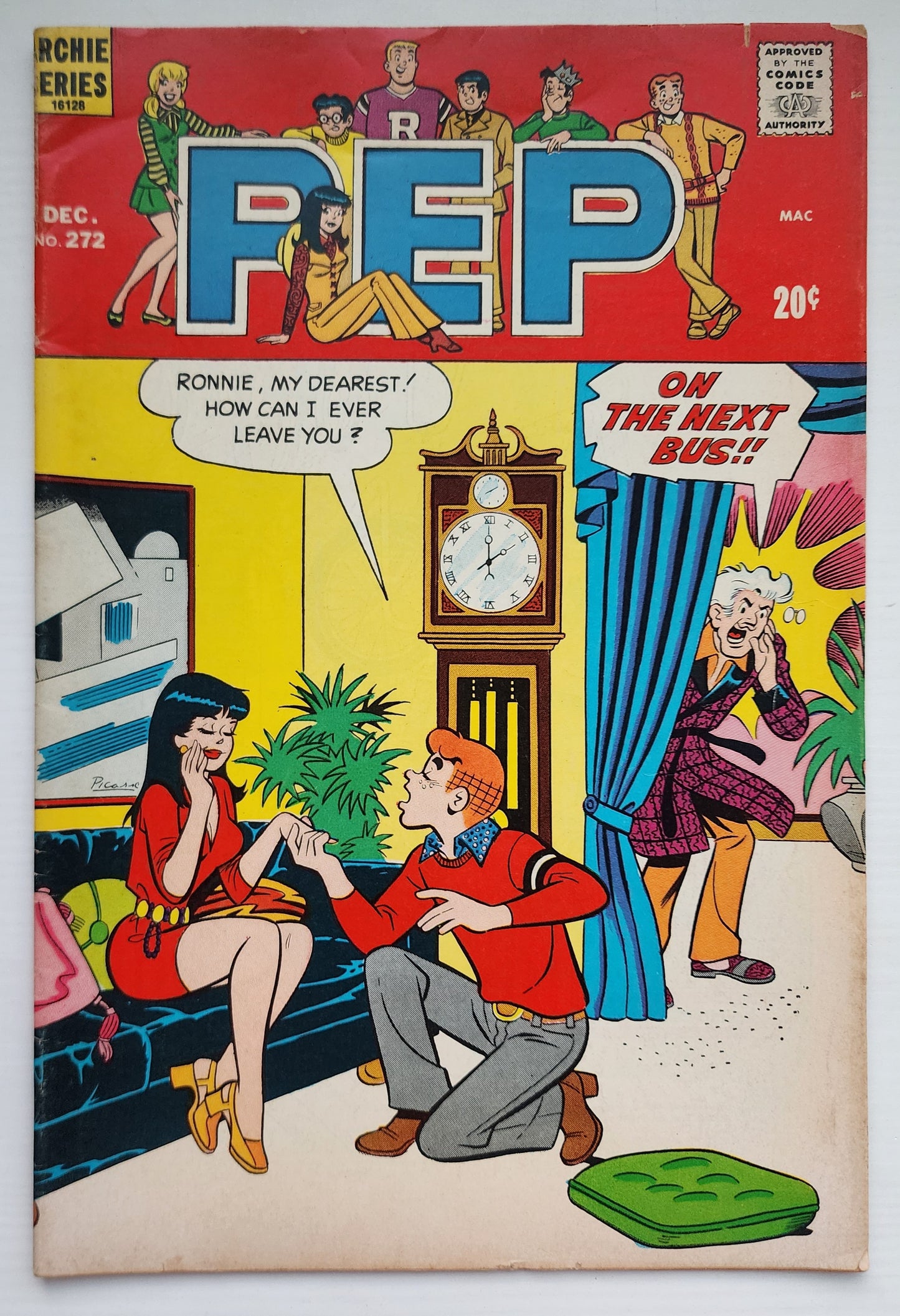 PEP #272 1972 Archie ARCHIE COMICS