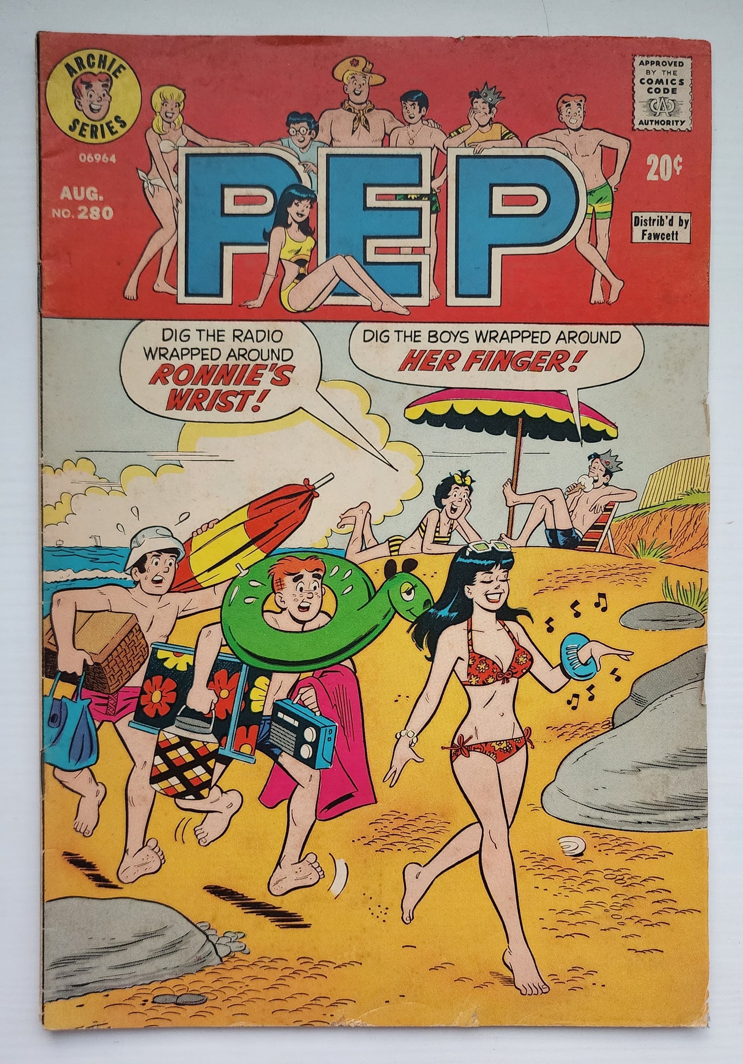 PEP #280 1973 Archie ARCHIE COMICS