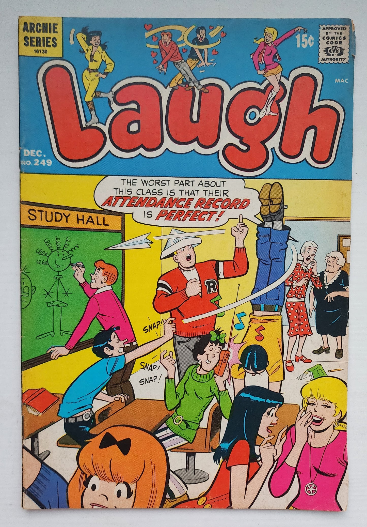 LAUGH #249 1971 Archie ARCHIE COMICS
