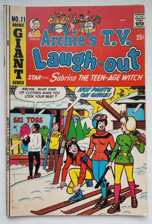 ARCHIES TV LAUGH OUT #11 1972 Archie ARCHIE COMICS