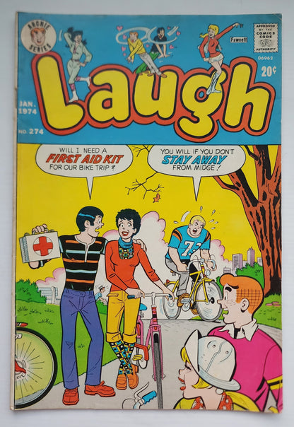 LAUGH #274 1974 Archie ARCHIE COMICS
