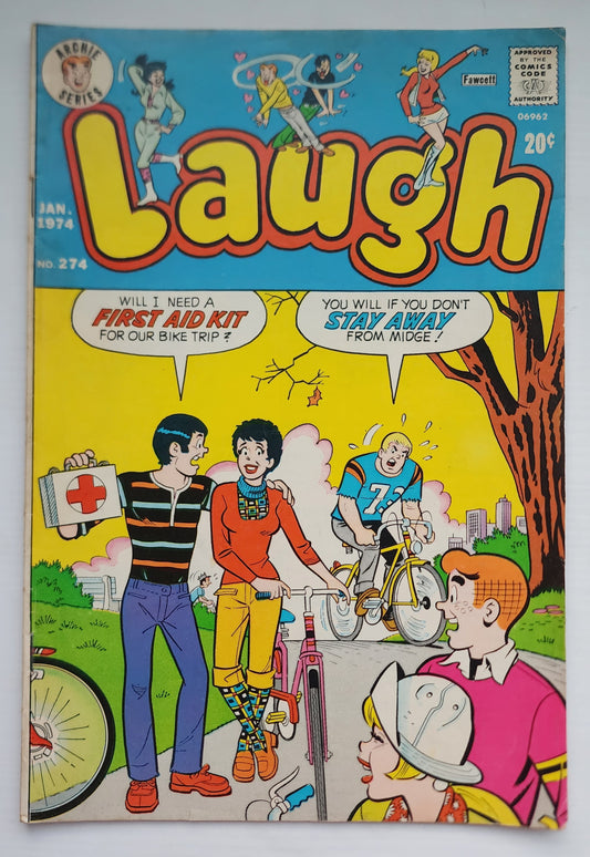 LAUGH #274 1974 Archie ARCHIE COMICS