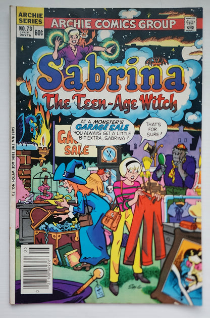 SABRINA THE TEENAGE WITCH #73 1982 NEWSSTAND Archie ARCHIE COMICS