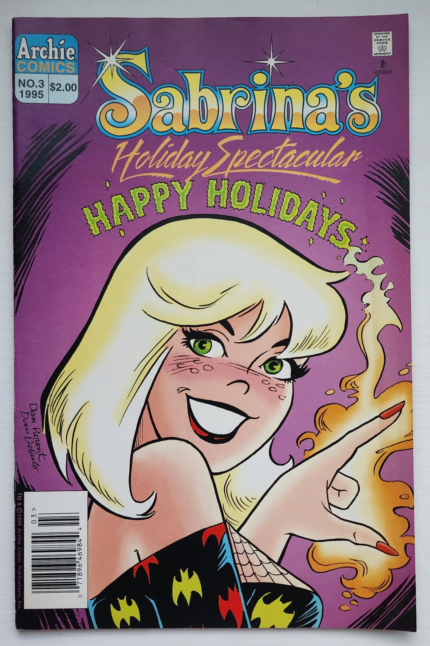 SABRINA'S HOLIDAY SPECTACULAR #3 1995 NEWSSTAND Archie ARCHIE COMICS