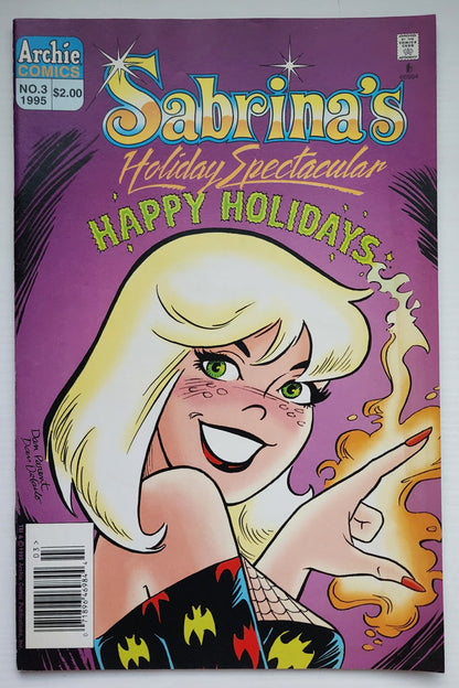 SABRINA'S HOLIDAY SPECTACULAR #3 1995 NEWSSTAND Archie ARCHIE COMICS