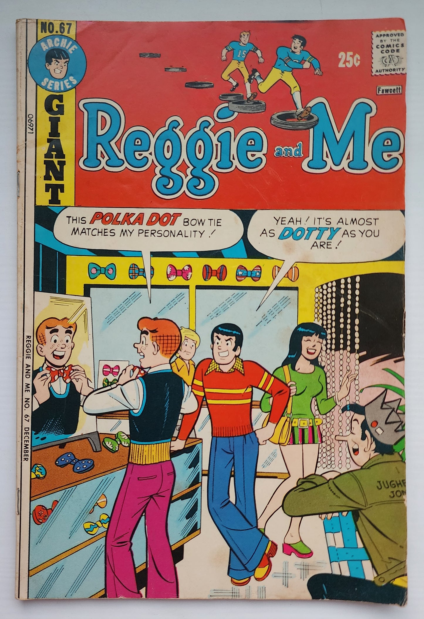 REGGIE AND ME #67 1973 Archie ARCHIE COMICS