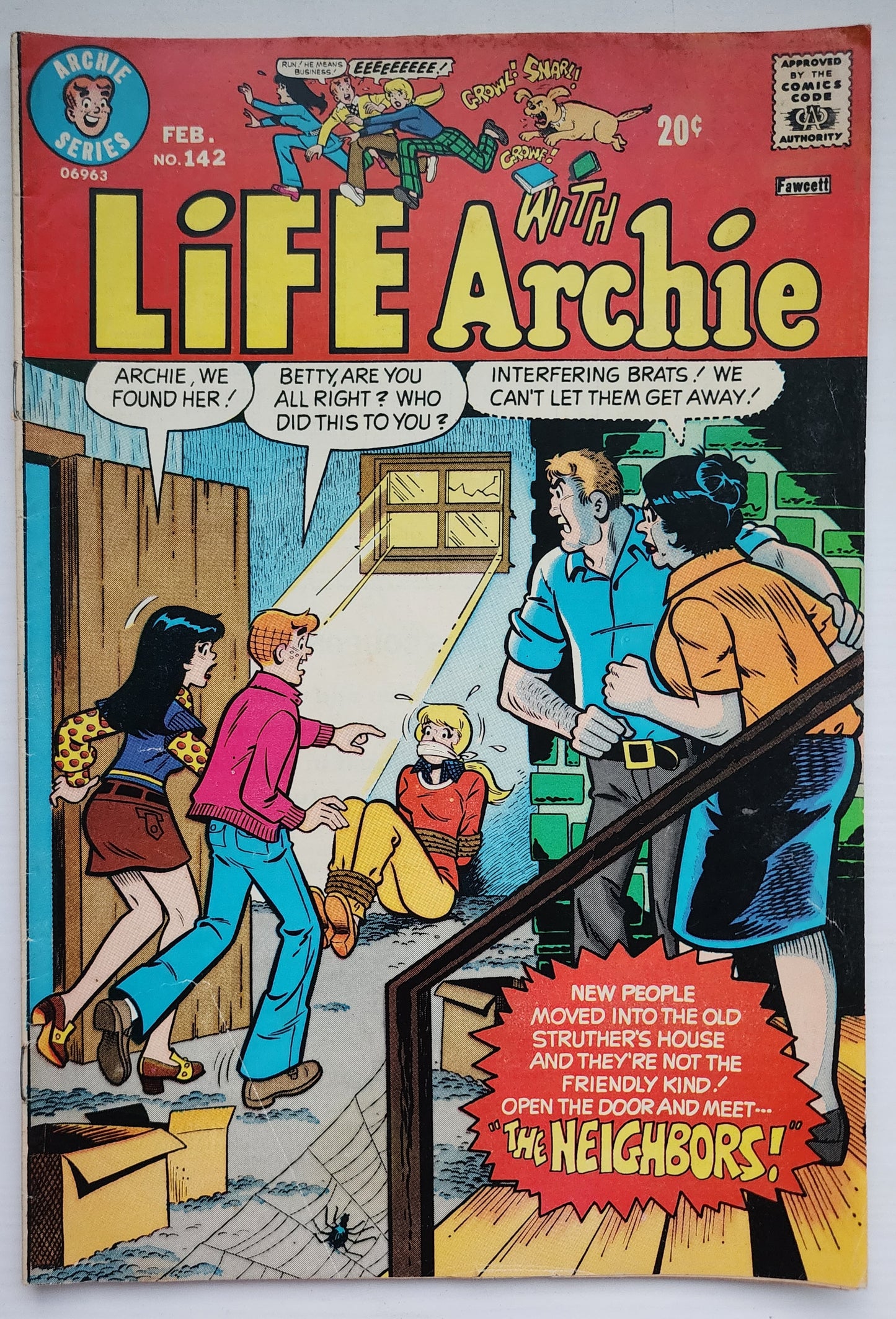 LIFE WITH ARCHIE #142 1974 Archie ARCHIE COMICS