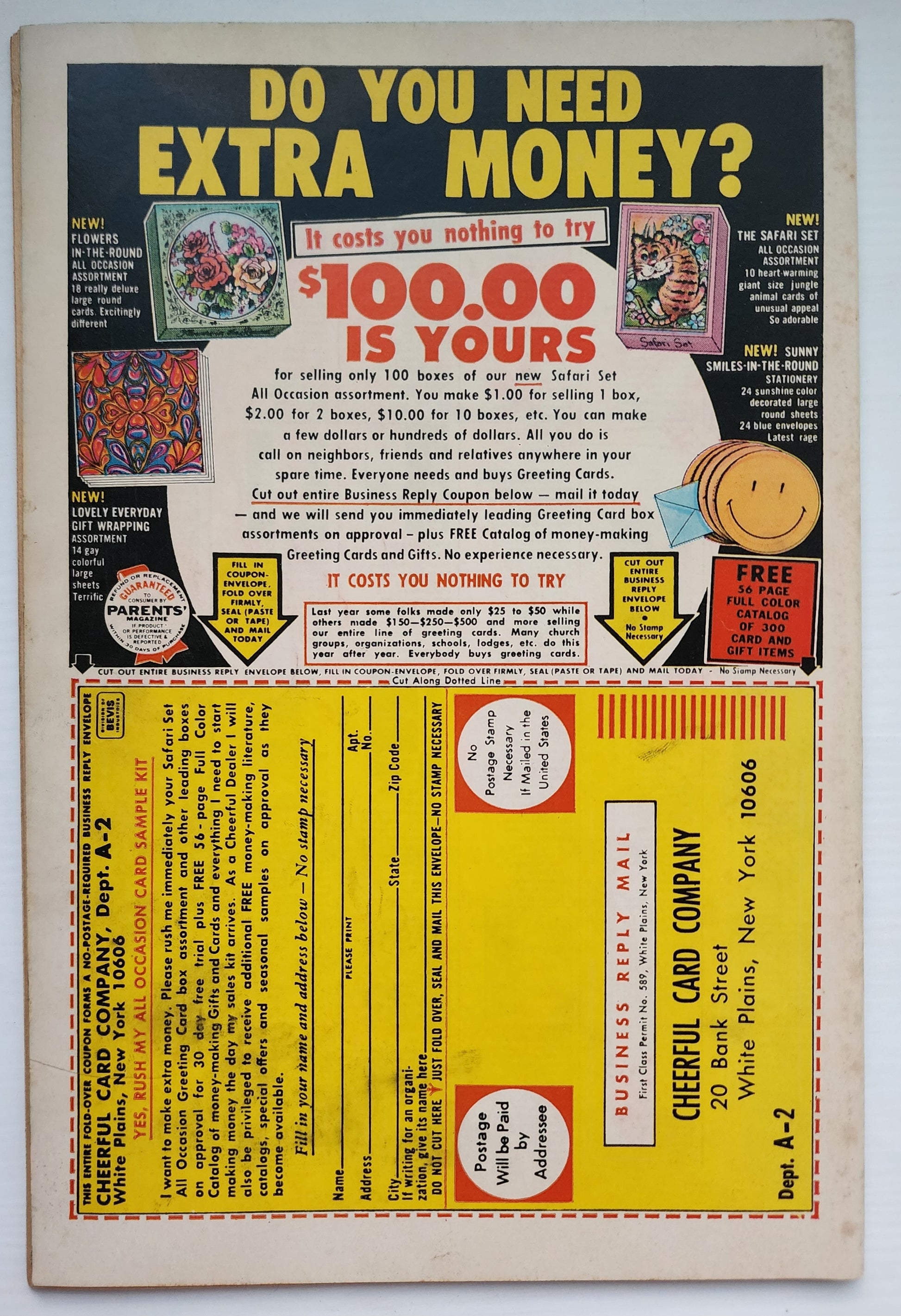 REGGIE AND ME #54 1972 Archie ARCHIE COMICS