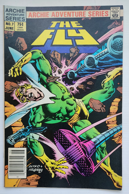 FLY #7 1984 NEWSSTAND Archie ARCHIE COMICS