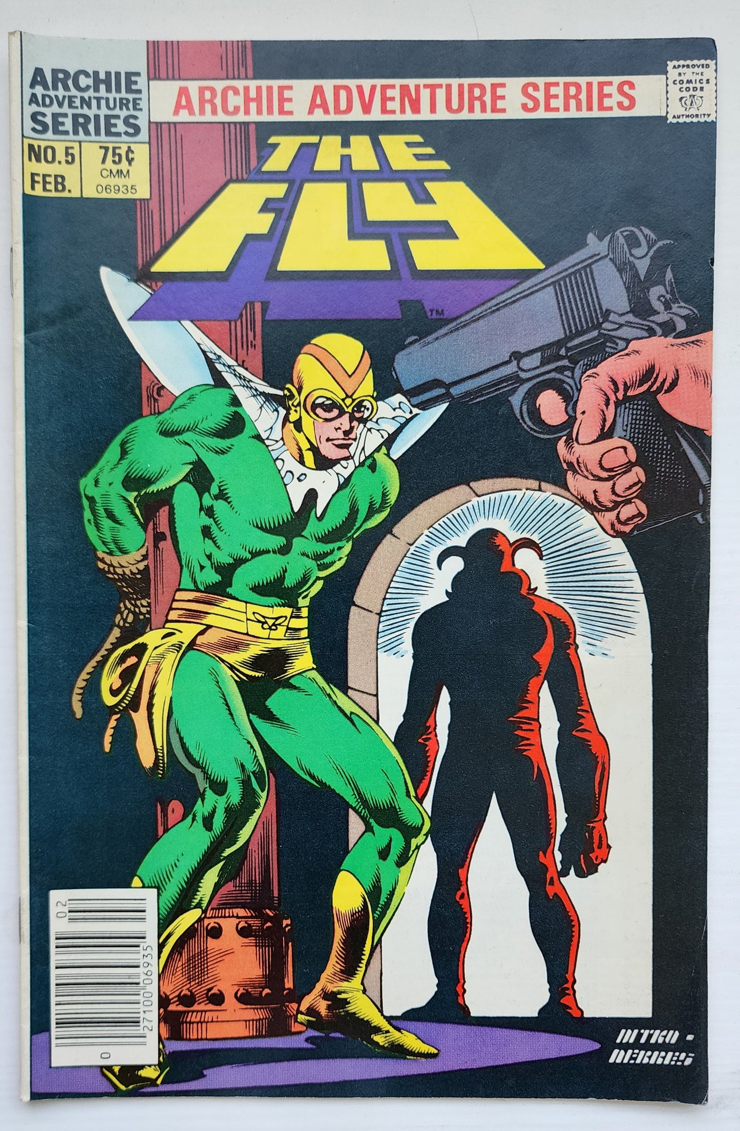 FLY #5 1984 NEWSSTAND Archie ARCHIE COMICS