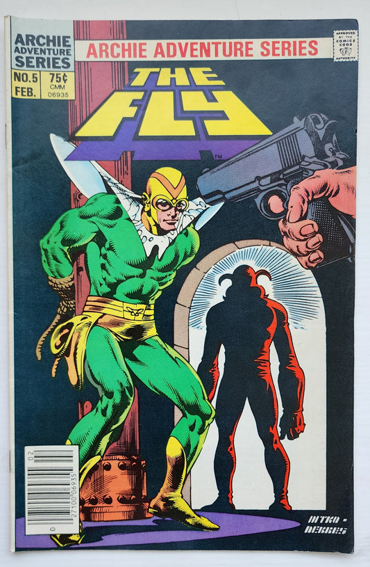 FLY #5 1984 NEWSSTAND Archie ARCHIE COMICS