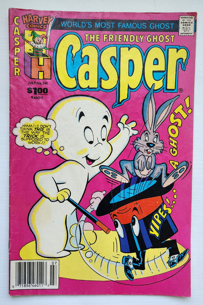 CASPER #241 1988 NEWSSTAND Casper HARVEY COMICS