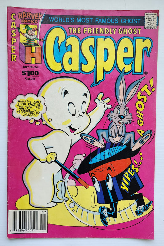 CASPER #241 1988 NEWSSTAND Casper HARVEY COMICS