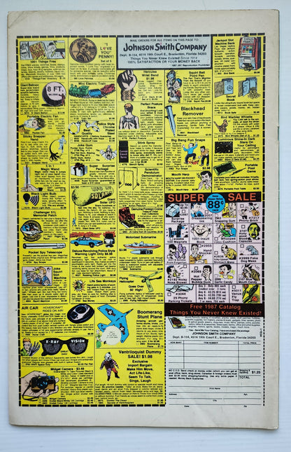 CASPER THE FRIENDLY GHOST & SPOOKY #2 1988 NEWSSTAND [IO1] Casper HARVEY COMICS