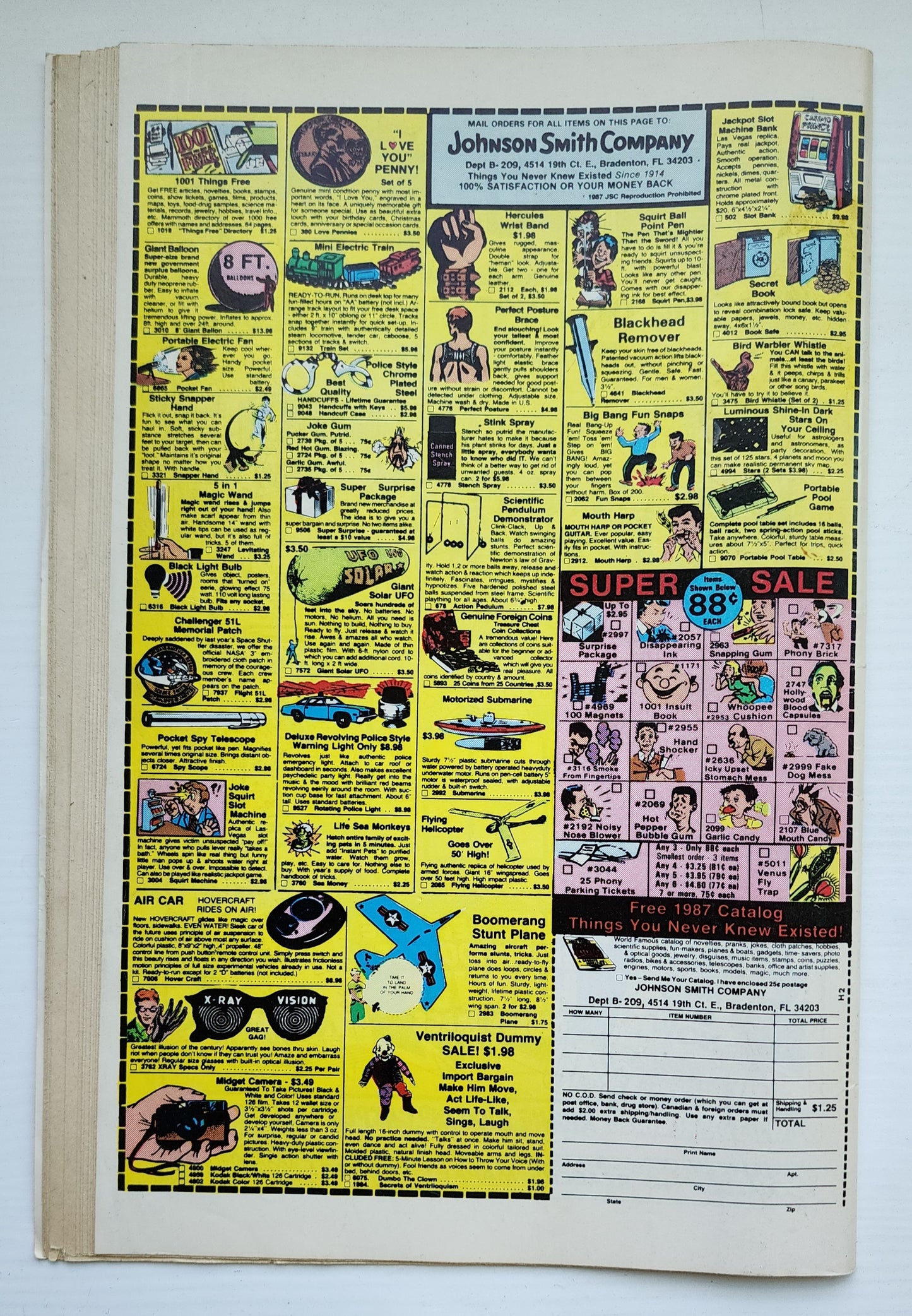 CASPER THE FRIENDLY GHOST & SPOOKY #6 1988 NEWSSTAND Casper HARVEY COMICS