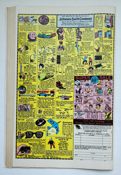 CASPER THE FRIENDLY GHOST & SPOOKY #6 1988 NEWSSTAND Casper HARVEY COMICS