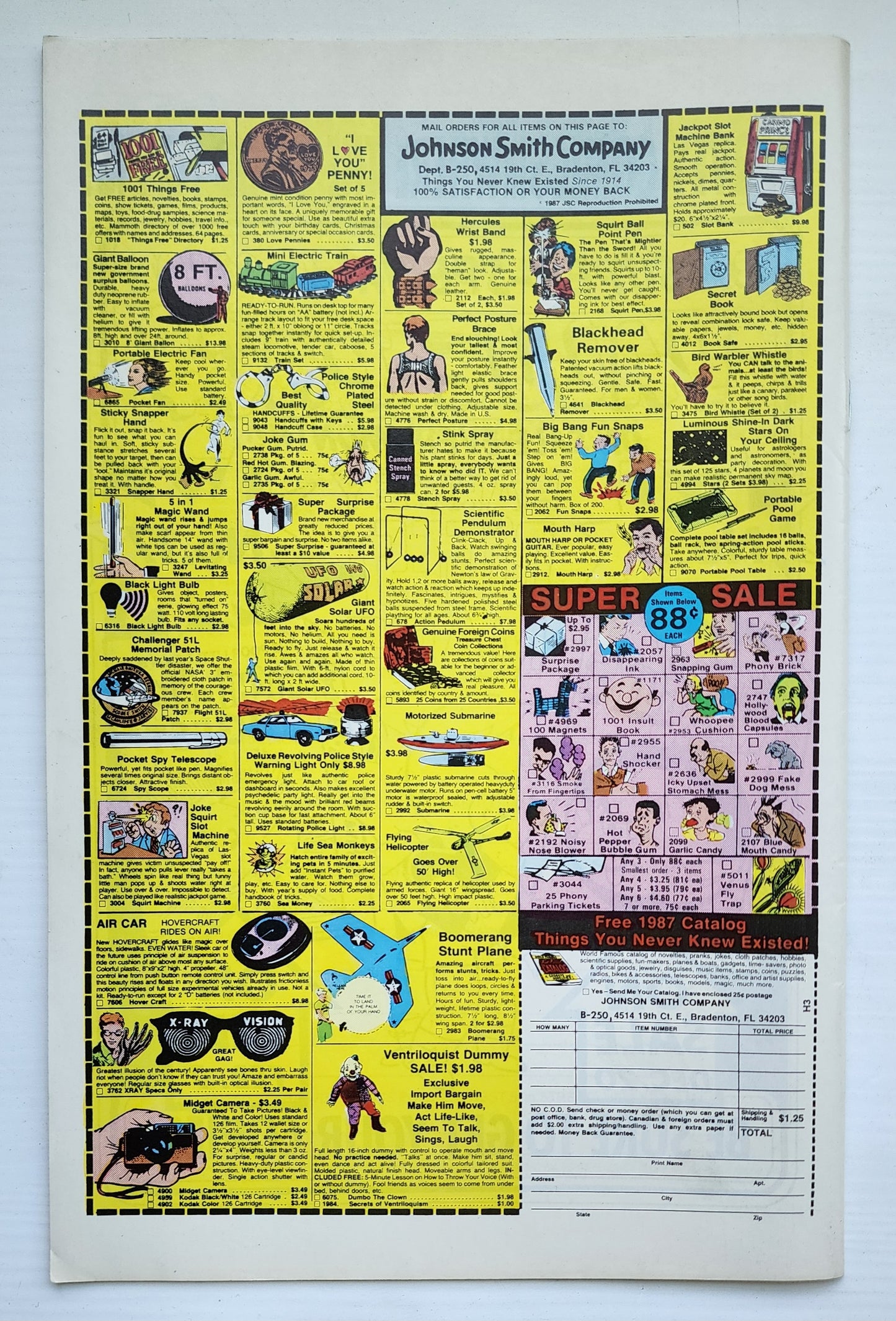 CASPER #245 1989 NEWSSTAND [IO2] Casper HARVEY COMICS