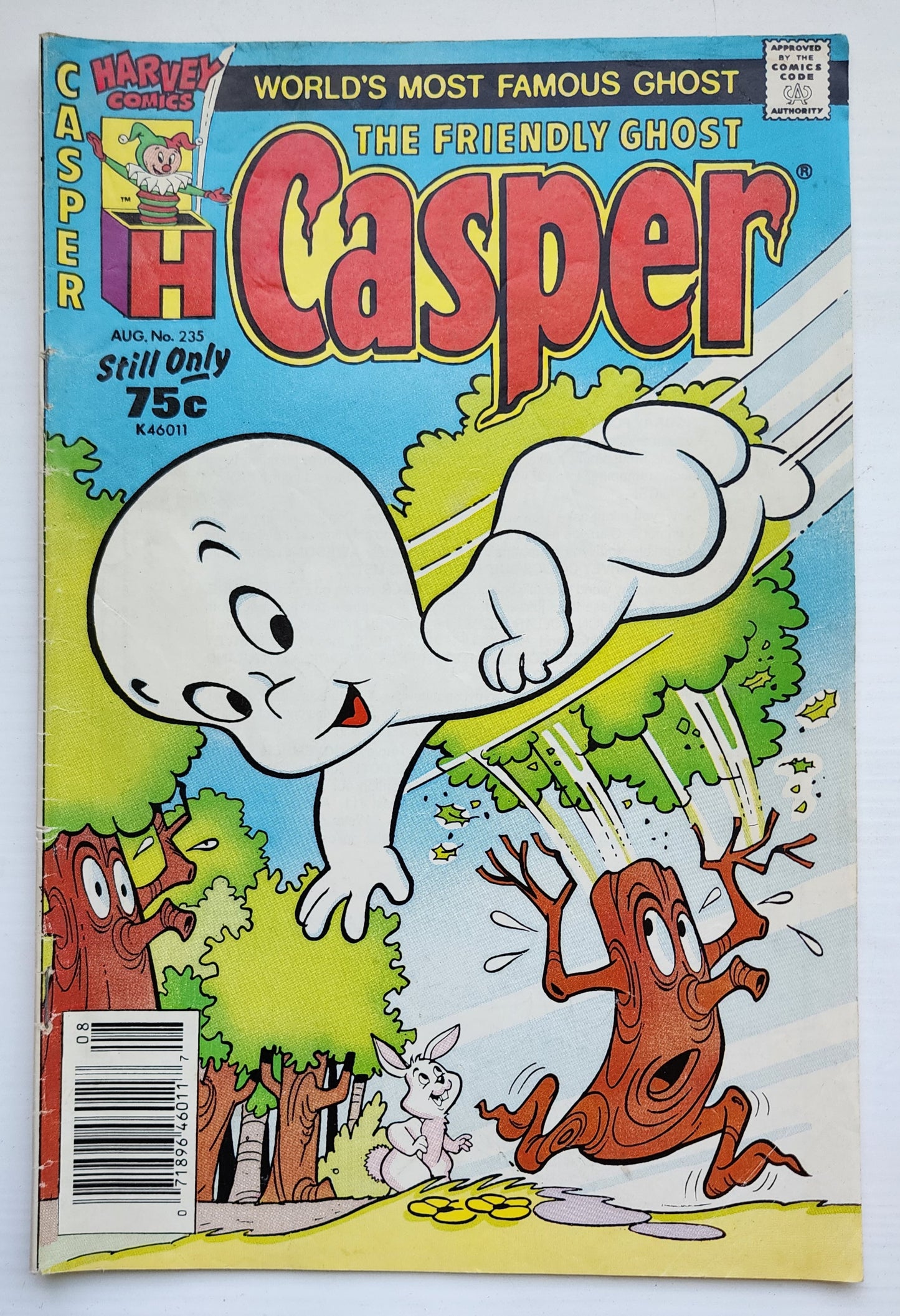 CASPER #235 1987 NEWSSTAND Casper HARVEY COMICS