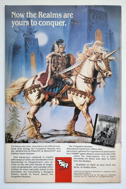 GHOST RIDER #2 1990 NEWSSTAND (1ST APP BLACKOUT) Ghost Rider CRUSADE COMICS