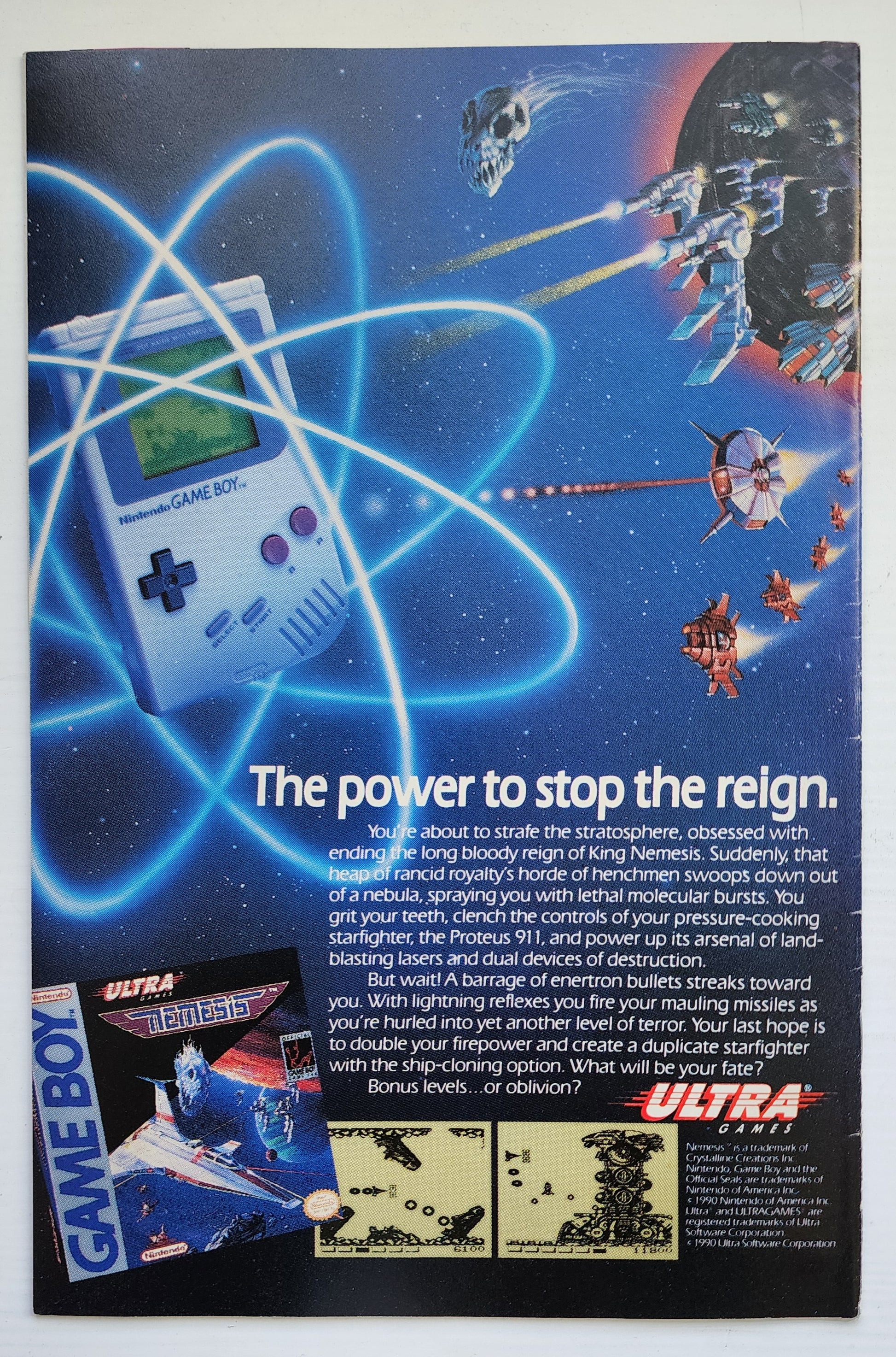 GHOST RIDER #3 1990 NEWSSTAND Ghost Rider CRUSADE COMICS