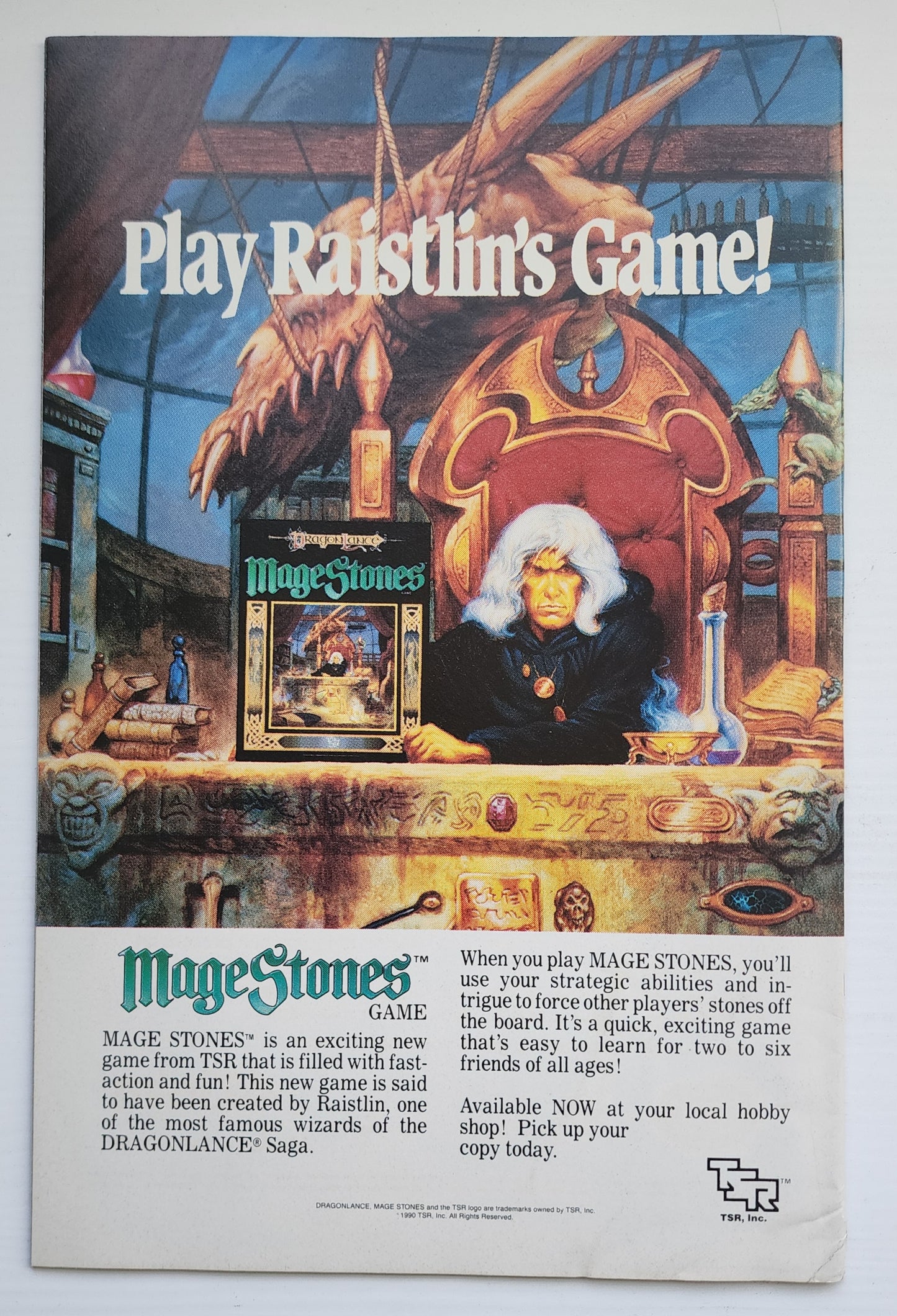 GHOST RIDER #6 1990 NEWSSTAND Ghost Rider CRUSADE COMICS