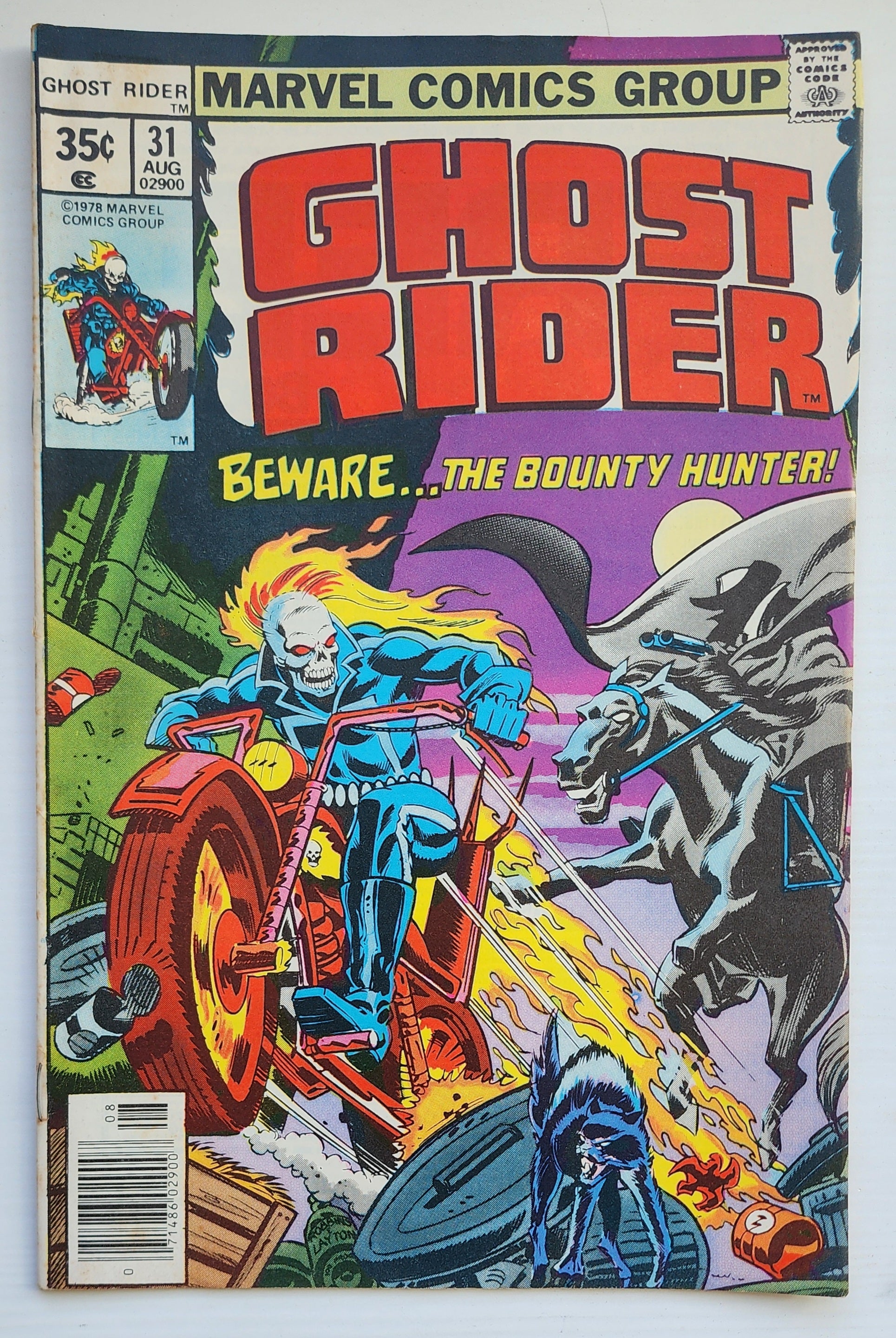 GHOST RIDER #31 1978 NEWSSTAND Ghost Rider CRUSADE COMICS
