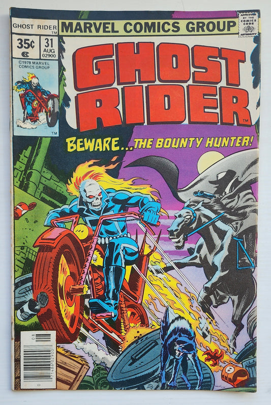 GHOST RIDER #31 1978 NEWSSTAND Ghost Rider CRUSADE COMICS
