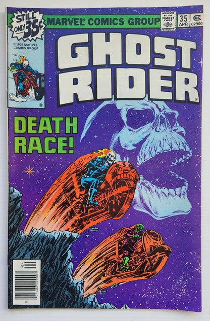 GHOST RIDER #35 1979 NEWSSTAND Ghost Rider CRUSADE COMICS