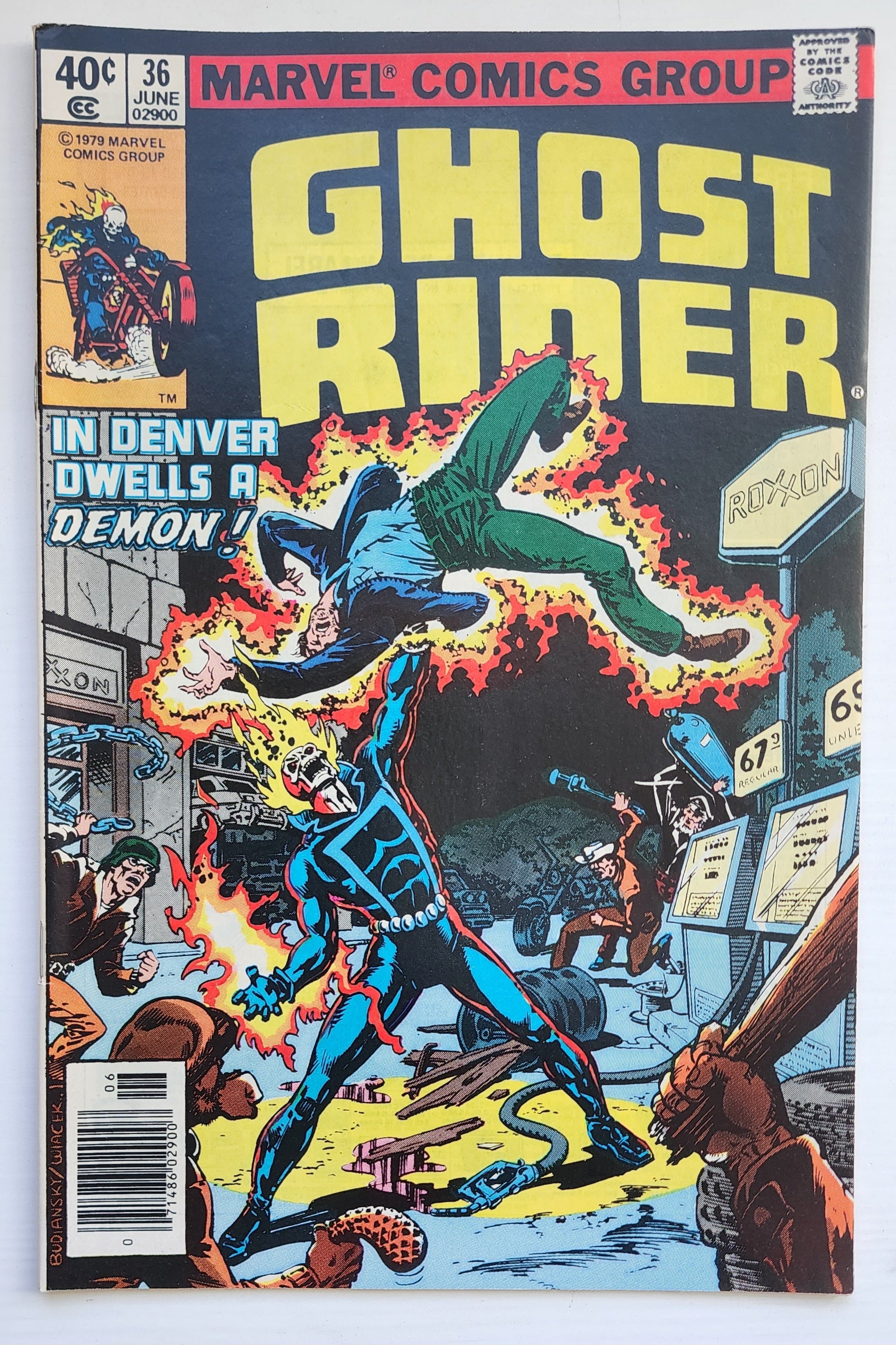 GHOST RIDER #36 1979 NEWSSTAND Ghost Rider CRUSADE COMICS