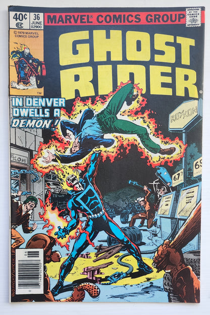 GHOST RIDER #36 1979 NEWSSTAND Ghost Rider CRUSADE COMICS