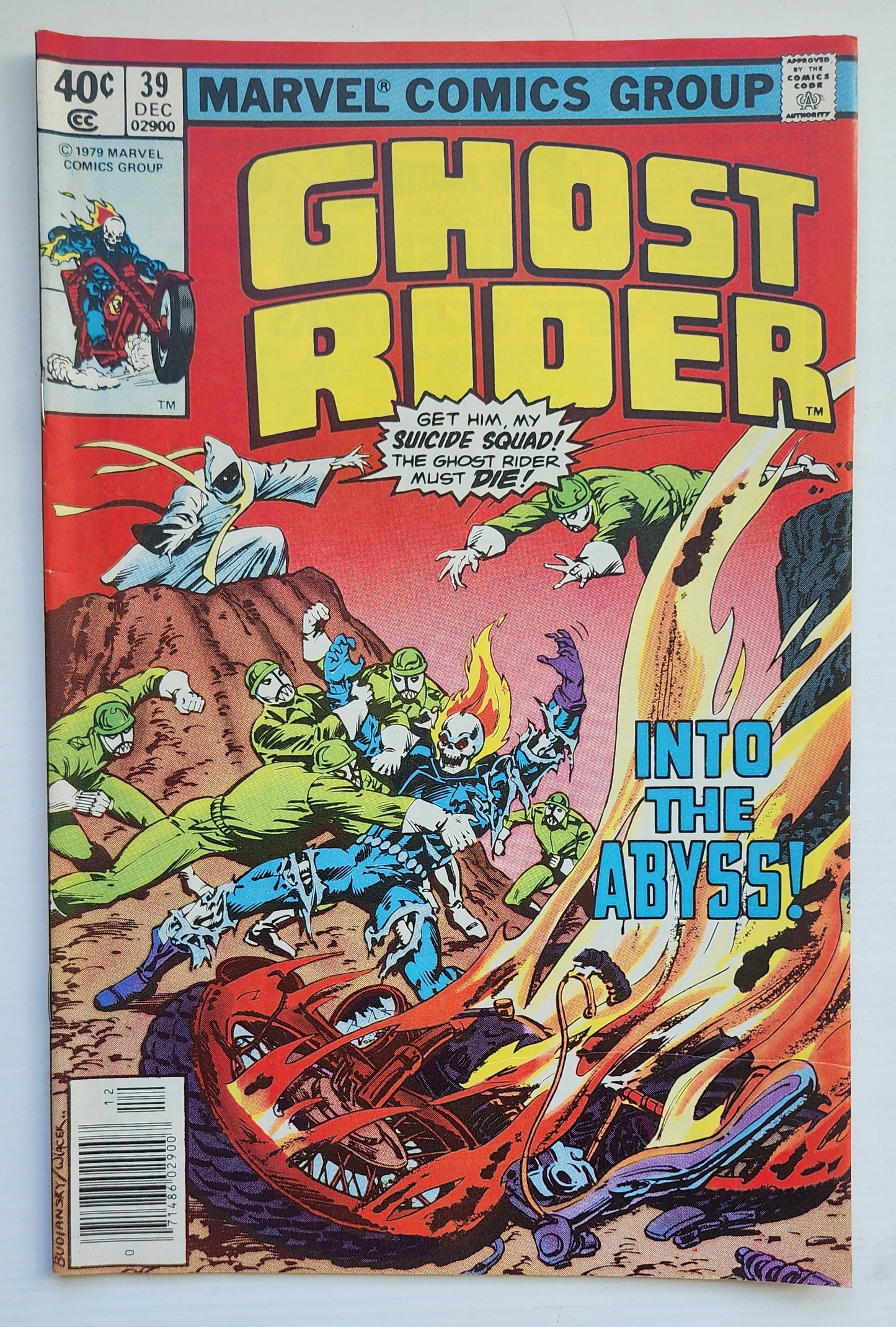 GHOST RIDER #39 1979 NEWSSTAND Ghost Rider CRUSADE COMICS