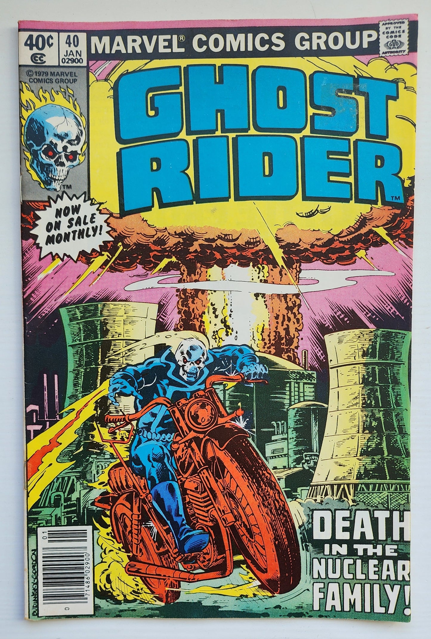 GHOST RIDER #40 1979 NEWSSTAND Ghost Rider CRUSADE COMICS