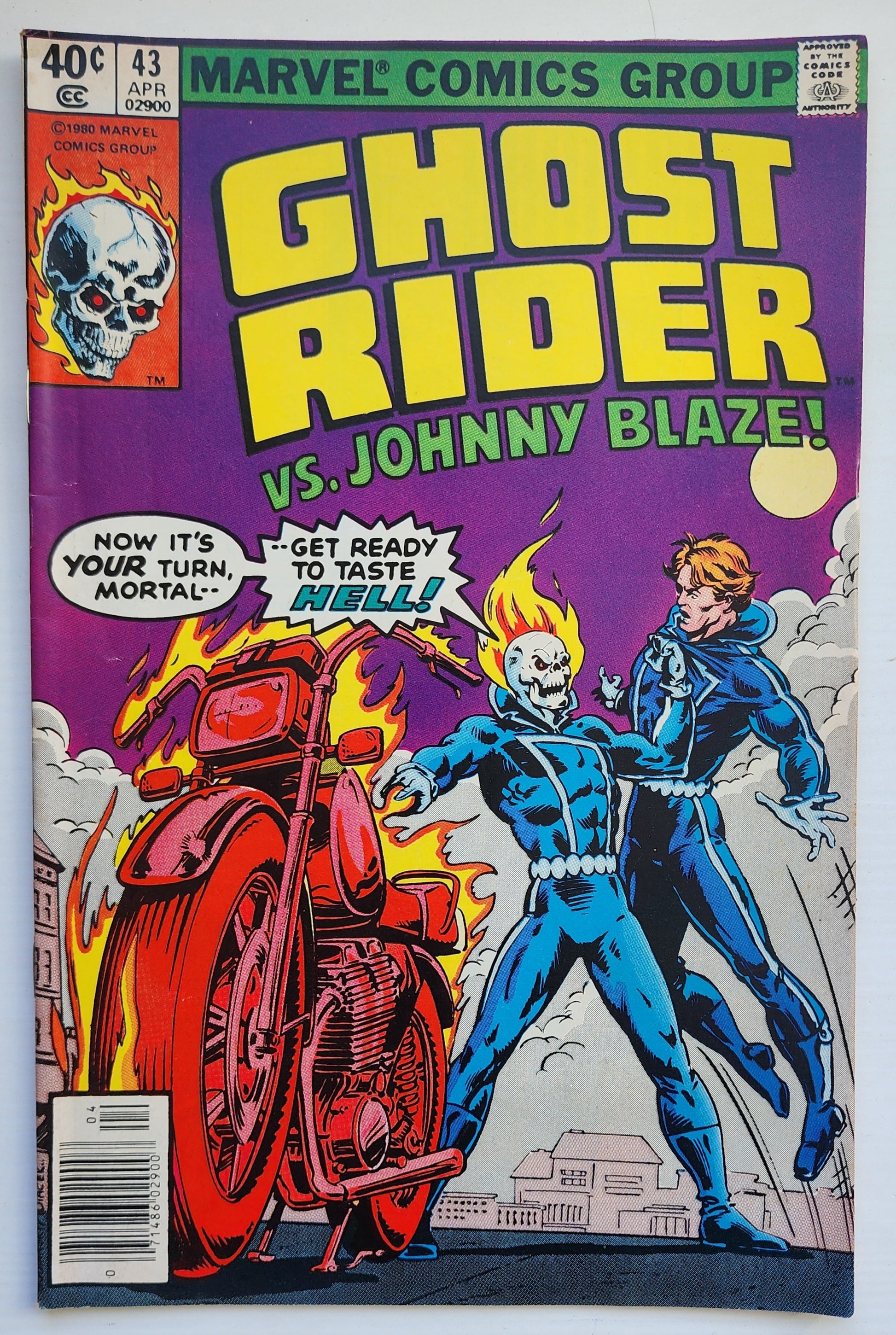 GHOST RIDER #43 1980 NEWSSTAND Ghost Rider CRUSADE COMICS