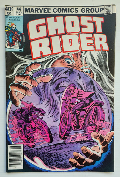 GHOST RIDER #44 1980 NEWSSTAND Ghost Rider CRUSADE COMICS