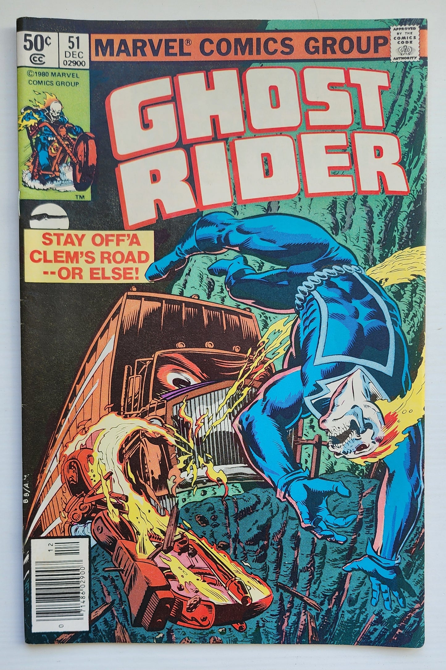 GHOST RIDER #51 1980 NEWSSTAND Ghost Rider CRUSADE COMICS